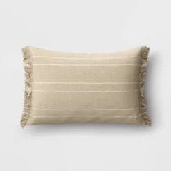 Textured Linen Striped Throw Pillow Neutral - Threshold™ 12 Textured Linen Striped Throw Pillow Neutral - Threshold™ -Wayfair Store GUEST 06f921ce 8469 4689 90ae 595c1954d5db