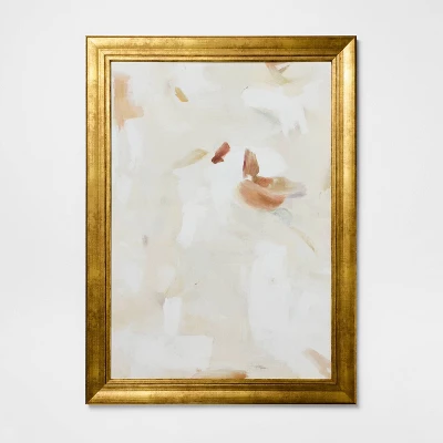 28"x38" Modern Abstract Light Framed Wall Art With Ornate Frame - Threshold™ Designed With Studio McGee 5 28"x38" Modern Abstract Light Framed Wall Art With Ornate Frame - Threshold™ Designed With Studio McGee - Image 3