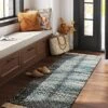 2'4"x7' Handloom Diamond Runner Rug Blue - Threshold™: Indoor Low Pile, Cotton & Jute, Entryway Or Kitchen Use -Wayfair Store GUEST 21bdb336 48f0 49c3 bd63 ef6bca346398