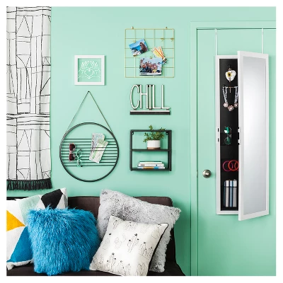 Grid Wall Organizer With Clips - Threshold™ 5 Grid Wall Organizer With Clips - Threshold™ - Image 3