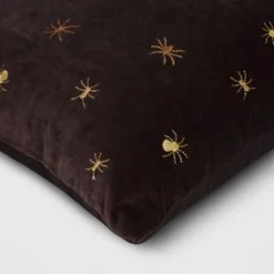 Beaded And Embroidered Spider Cotton Velvet Square Halloween Throw Pillow Gold/Black - Threshold™ 9 Beaded And Embroidered Spider Cotton Velvet Square Halloween Throw Pillow Gold/Black - Threshold™ -Wayfair Store GUEST 2b3b603a 16ed 417e a8bc d6b134d5b717