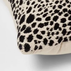 Square Jacquard Leopard Decorative Throw Pillow Black/Natural - Threshold™ 7 Square Jacquard Leopard Decorative Throw Pillow Black/Natural - Threshold™ -Wayfair Store GUEST 428e0ddc 7458 4bb1 8b9a 71e11e80babc