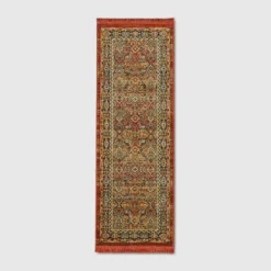 Damask Woven Persian With Fringe Rug - Threshold 12 Damask Woven Persian With Fringe Rug - Threshold -Wayfair Store GUEST 44fe94c6 139c 4b1c 8b34 9fa50a22133e
