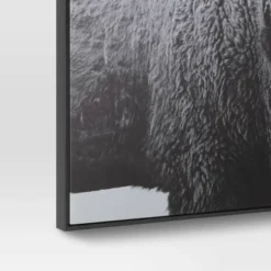 47"x24" Buffalo Wall Canvas Black - Threshold™ -Wayfair Store GUEST 4b5c71ad 74df 4ba6 9995 eaa2fe564aa3