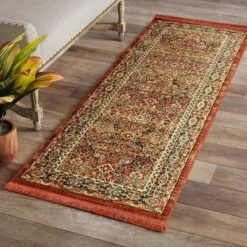 Damask Woven Persian With Fringe Rug - Threshold 10 Damask Woven Persian With Fringe Rug - Threshold -Wayfair Store GUEST 69d60454 3dc5 42fa a263 13103a93bd67