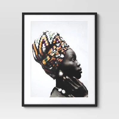 24" X 30" 2pc Cultural Framed Wall Posters - Threshold™: Modern Art Lithograph, Black Frame 4 24" X 30" 2pc Cultural Framed Wall Posters - Threshold™: Modern Art Lithograph, Black Frame - Image 2