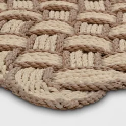 1'6"x2'6" Lovers Knot Coir Doormat Cream/Brown - Threshold™ -Wayfair Store GUEST 98a8230d 92be 4796 b2ee ed1b6f984e7c