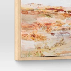 16" X 20" Warm Colors Landscape Framed Canvas Natural - Threshold™ -Wayfair Store GUEST a393d8a0 673a 4e8d 9f4d 4df580ce4d10