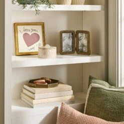 4"x6" Metal Rope Folding Picture Frame Brass - Threshold™ Designed With Studio McGee