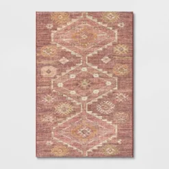 Southbury Washable Printed Diamond Persian Style Rug Rust - Threshold™ 11 Southbury Washable Printed Diamond Persian Style Rug Rust - Threshold™ -Wayfair Store GUEST b5d6df13 0c44 4a2b b43b 41b2a9d69bf7
