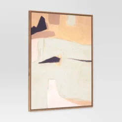 (Set Of 2) 24" X 30" Earth Abstract Framed Canvases Brown - Threshold™: Modern Vertical Wall Art, Digital Print -Wayfair Store GUEST c1e6d7d6 301e 493f 9c76 c12c8447e2bf