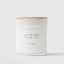 Wood Lidded Glass Wellness Grateful Candle - Threshold™ 9 Wood Lidded Glass Wellness Grateful Candle - Threshold™ -Wayfair Store GUEST e2abc33a 046c 4c28 b14d 927a818b1602