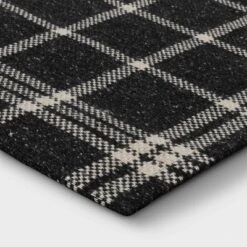 2'x3' Indoor/Outdoor Woven Tapestry Rug Black - Threshold™ -Wayfair Store GUEST e6713580 d75c 4d49 95a9 3bd001f62406