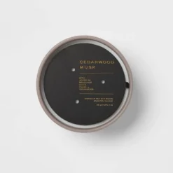 15oz Ceramic Jar 3-Wick Black Label Cedarwood Musk Candle - Threshold™ 7 15oz Ceramic Jar 3-Wick Black Label Cedarwood Musk Candle - Threshold™ -Wayfair Store GUEST fc8996de 3023 4a2d 9f4c 9e684ced1ffe
